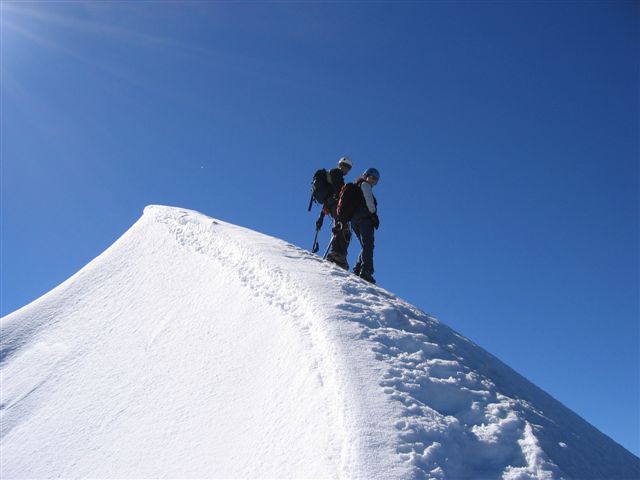 Gipfelgrat Lagginhorn