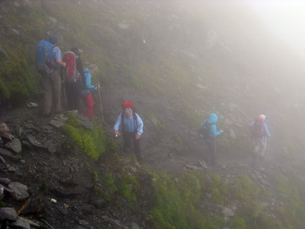 06.09.2008 - Abstieg vom Passo Foric nach Pianalunga